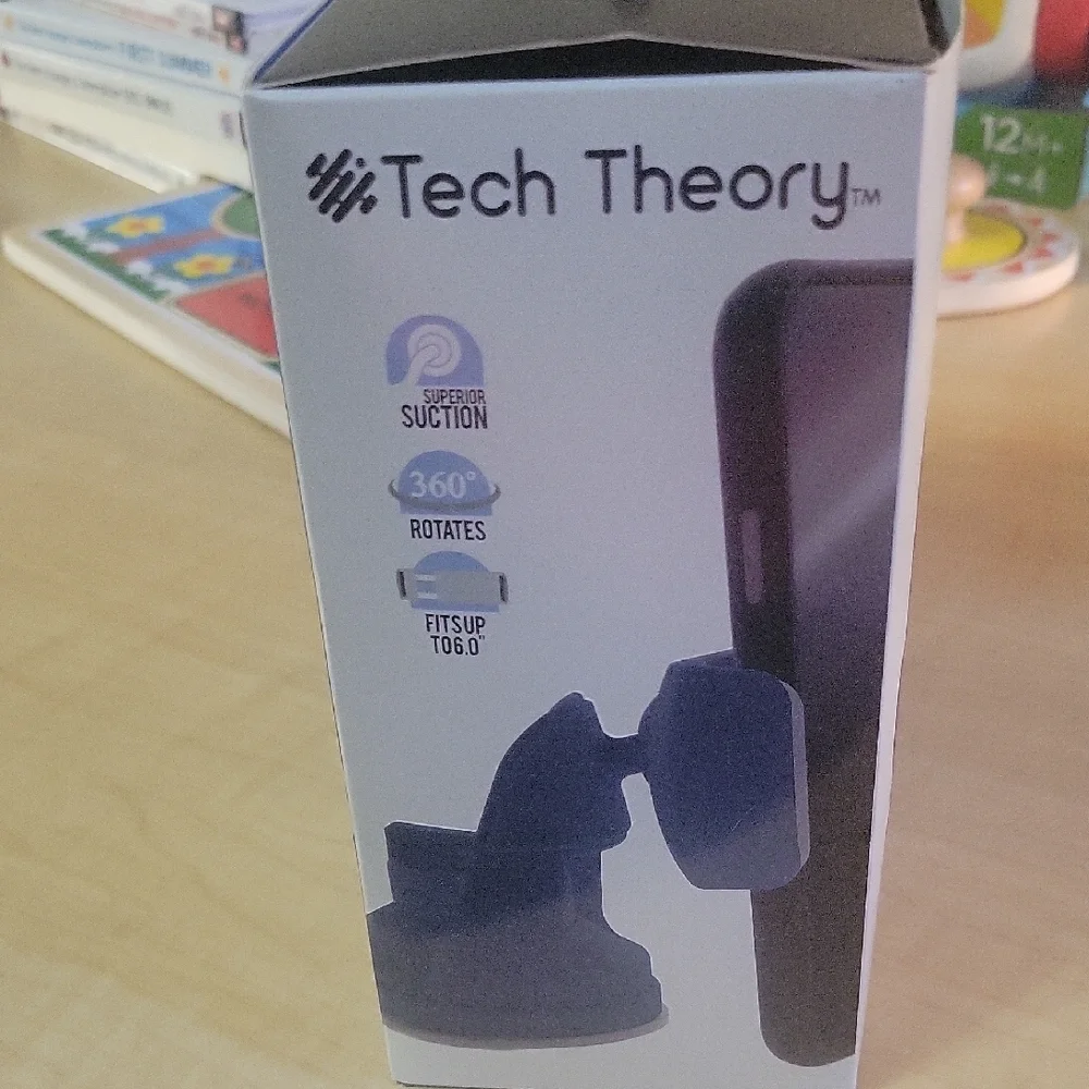 Theory Black Universal Phone Dash and Vent Mount